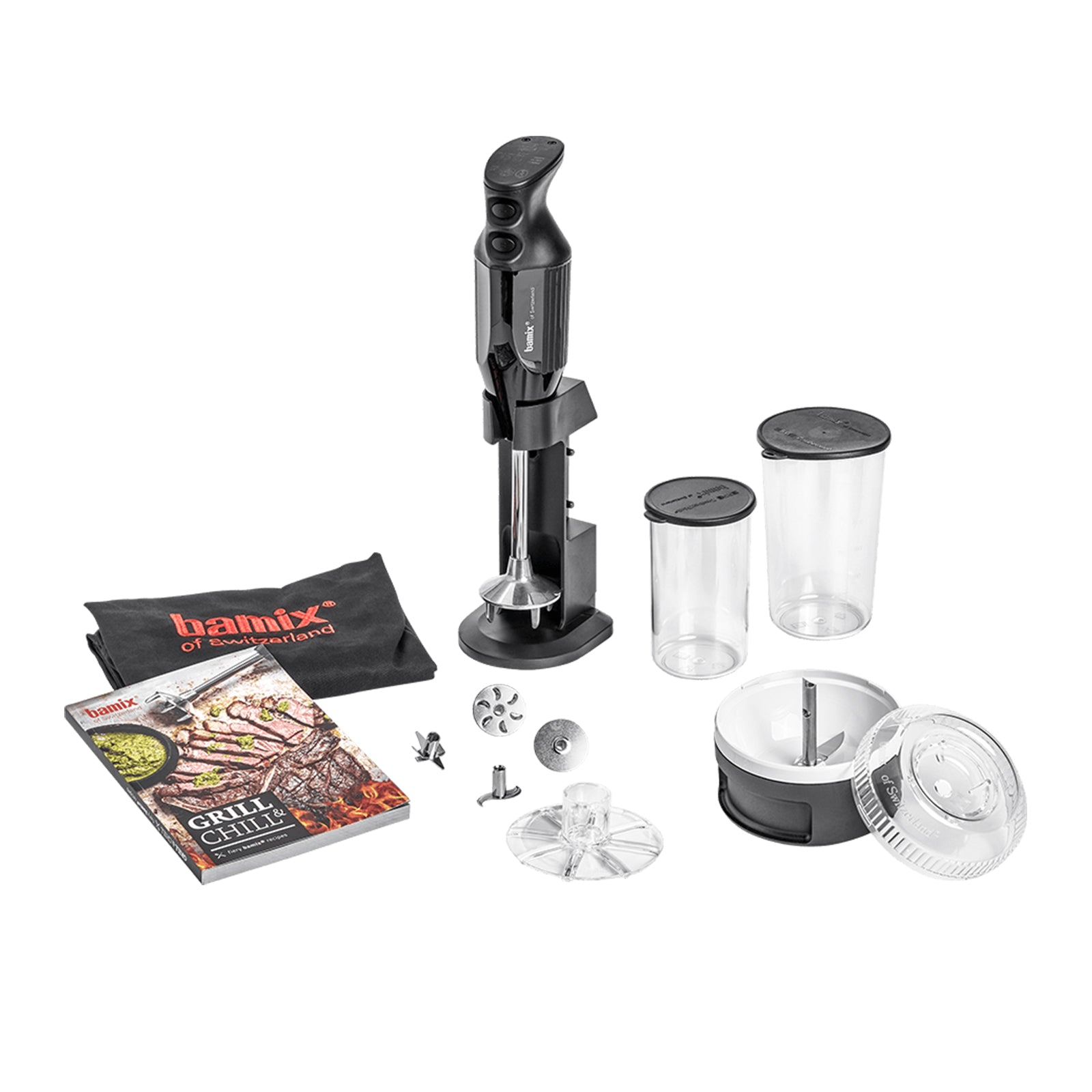 bamix-bbq-m200-stabmixer-schwarz-200w-mit-zubeh-r-set image 1