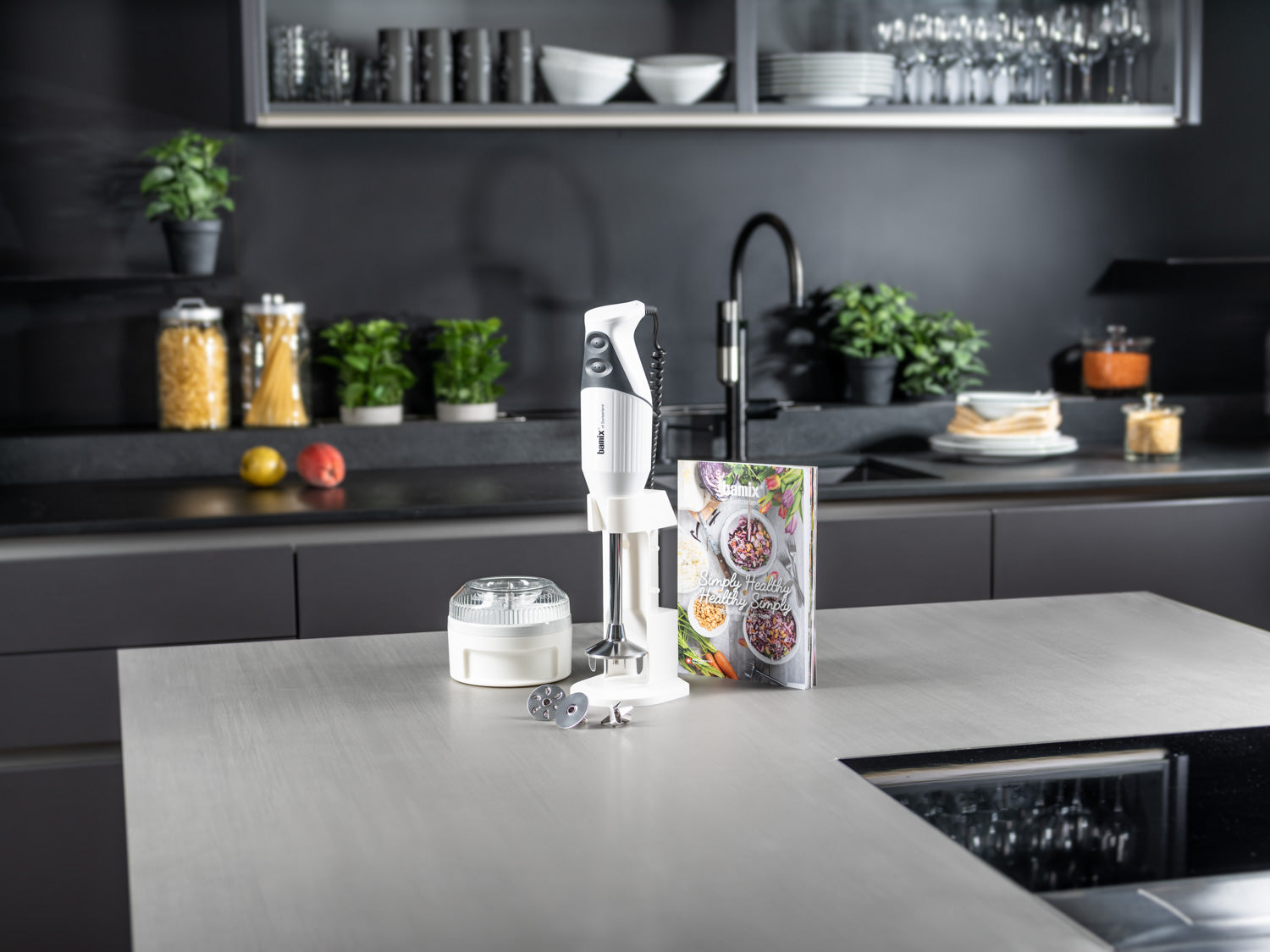 bamix-simply-healthy-stabmixer-weiss-200w-smoothies image 2