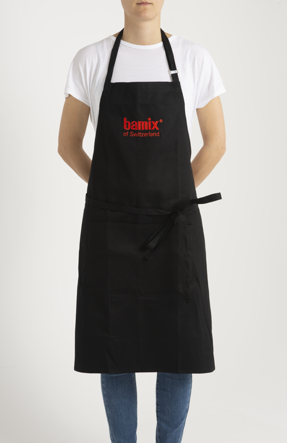 bamix-classic-kochsch-rze-baumwolle-mit-fronttasche image 2