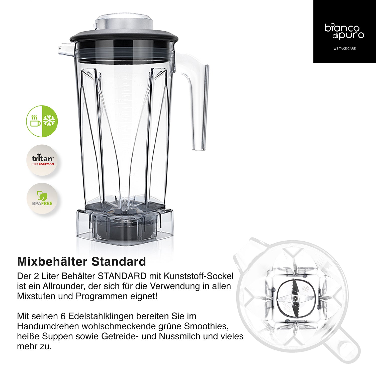 bianco-di-puro-verde-hochleistungsmixer-standmixer-2-liter-32-000 image 3