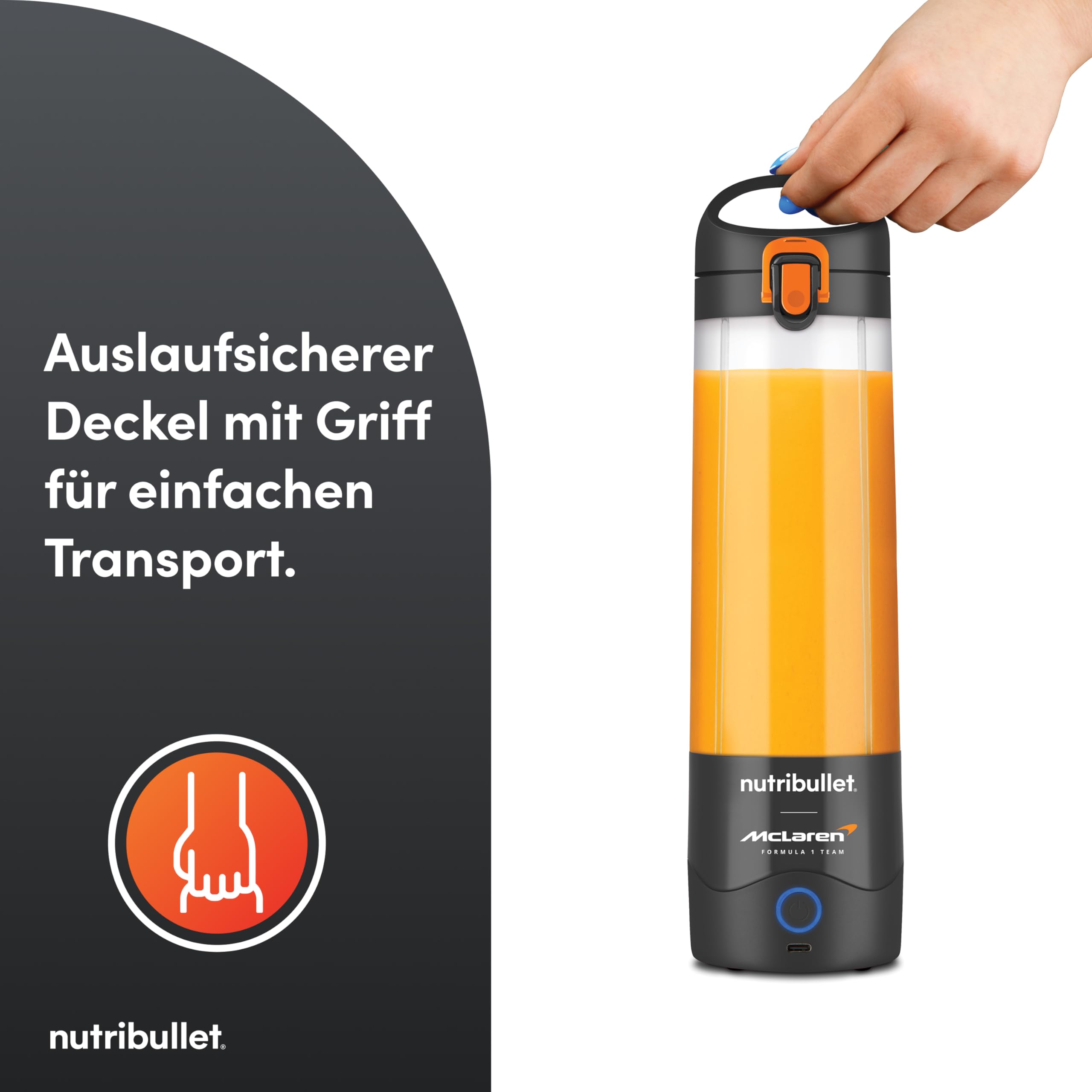 nutribullet-portable-mclaren-smoothie-maker-475-ml-grau image 6