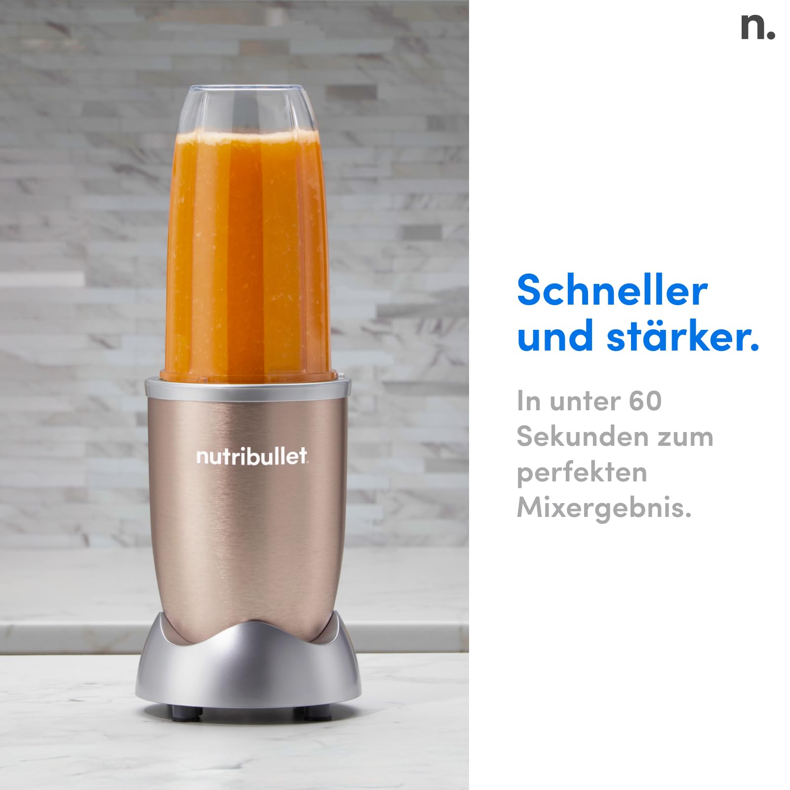 nutribullet-pro-900-smoothie-maker-champagne-700ml-basispaket image 4