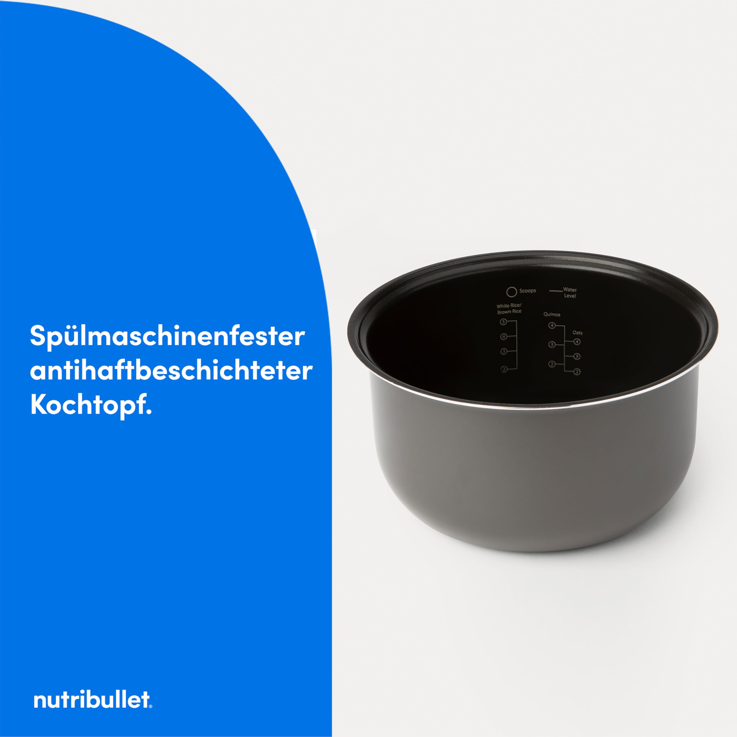 nutribullet-everygrain-cooker-reiskocher-10-tassen-grau image 7