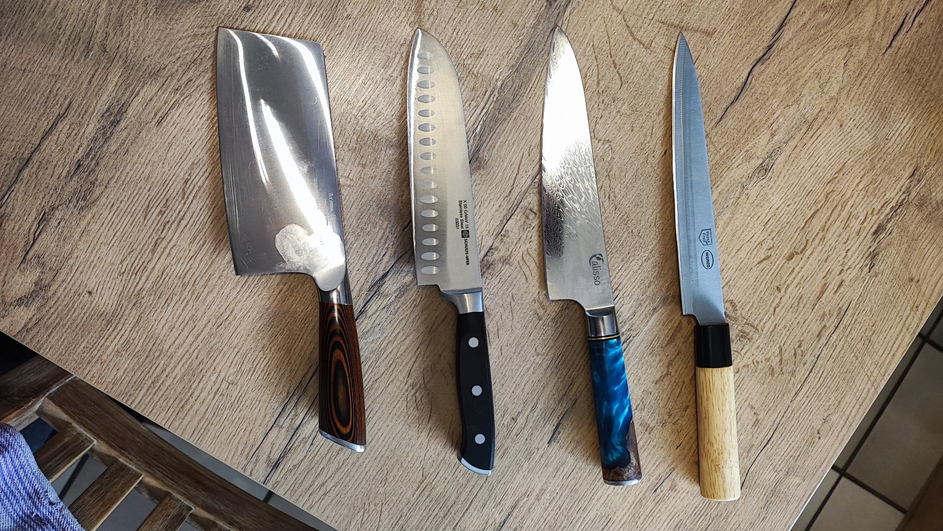 Auch für Sägemesser