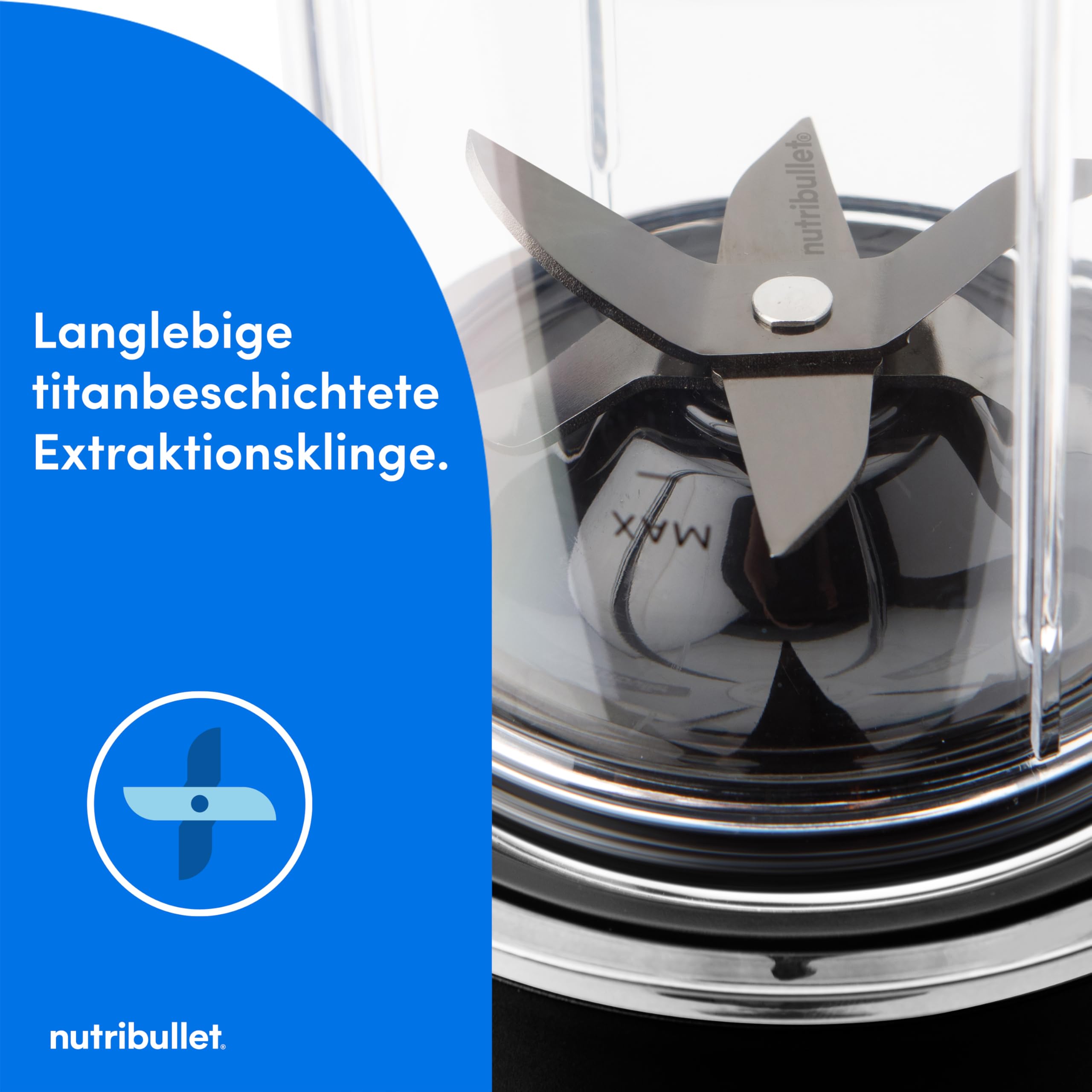 nutribullet-ultra-nb1206mb-mixer-1200w-grau-mit-to-go-becher image 3