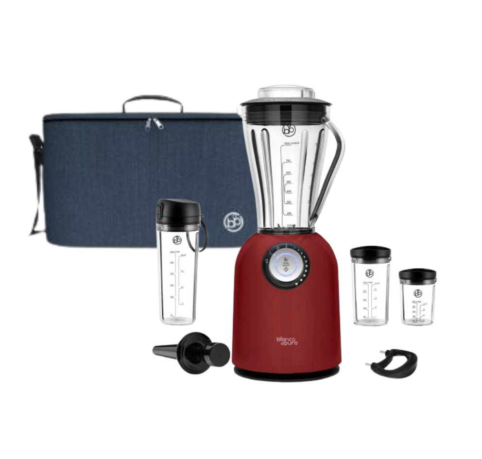 bianco-di-puro-attivo-standmixer-rot-retro-mit-1l-to-go image 5