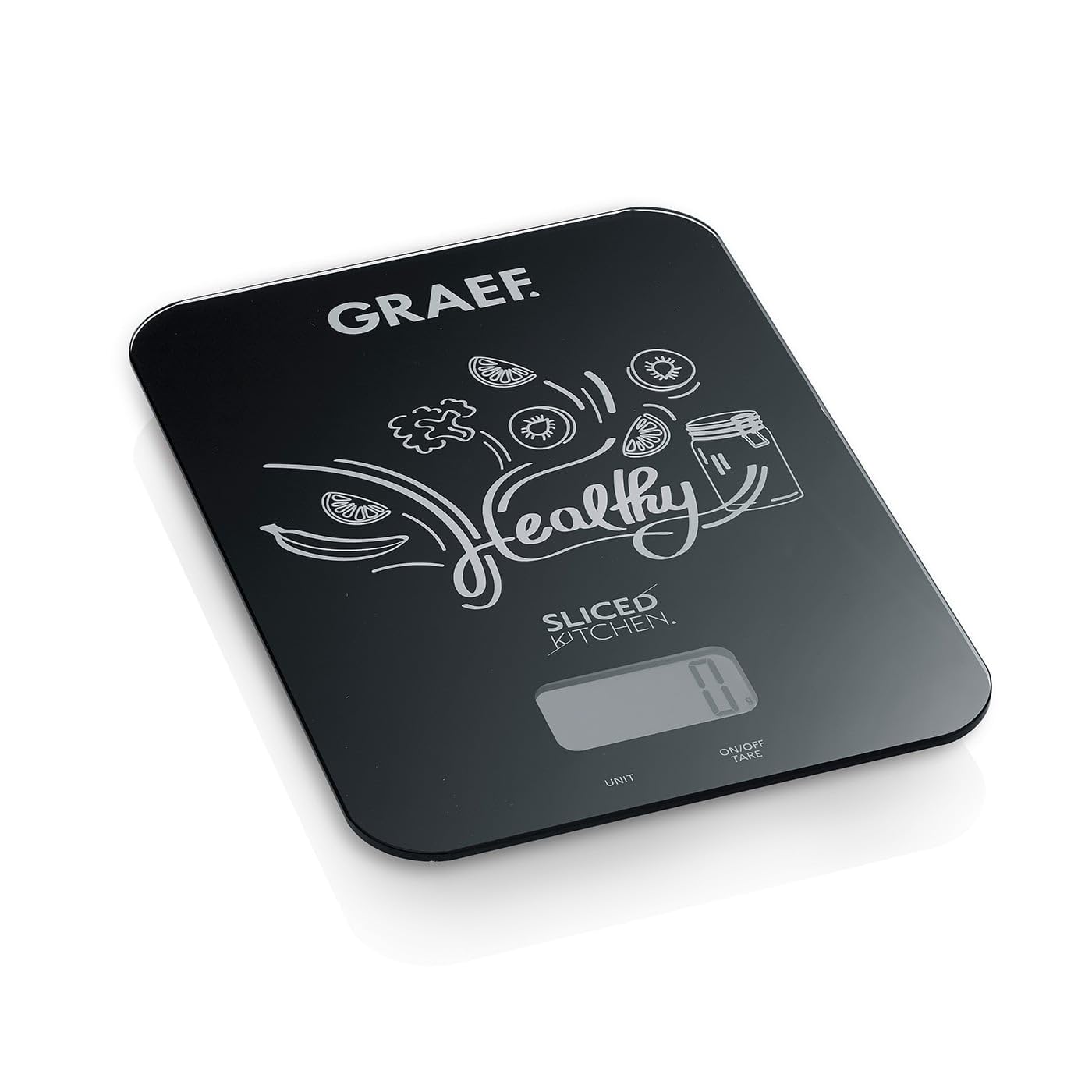 graef-style-ks202-k-chenwaage-schwarz-5kg-glas image 1