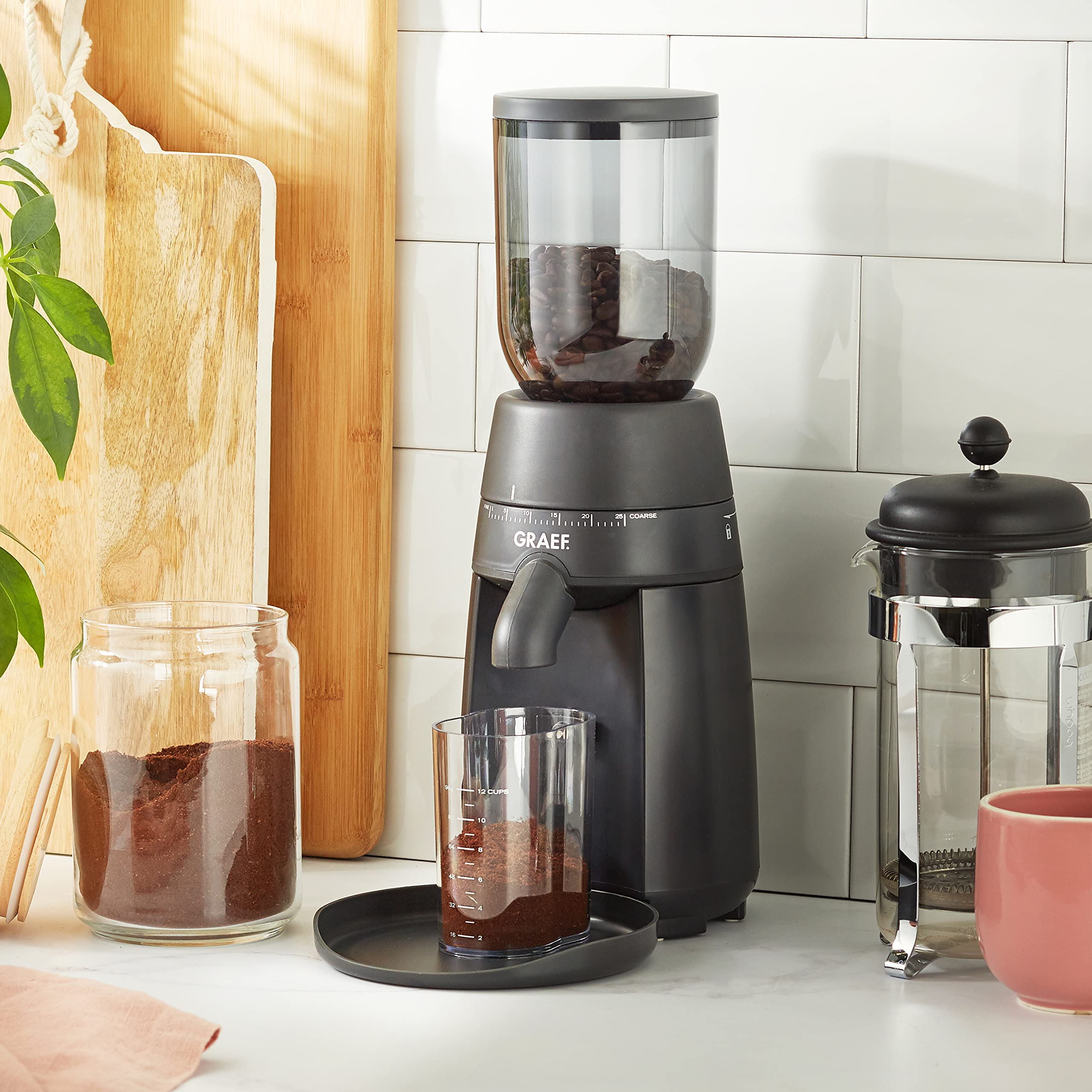 graef-style-cm702-kaffeem-hle-schwarz-250-g-24-mahlgrade image 2