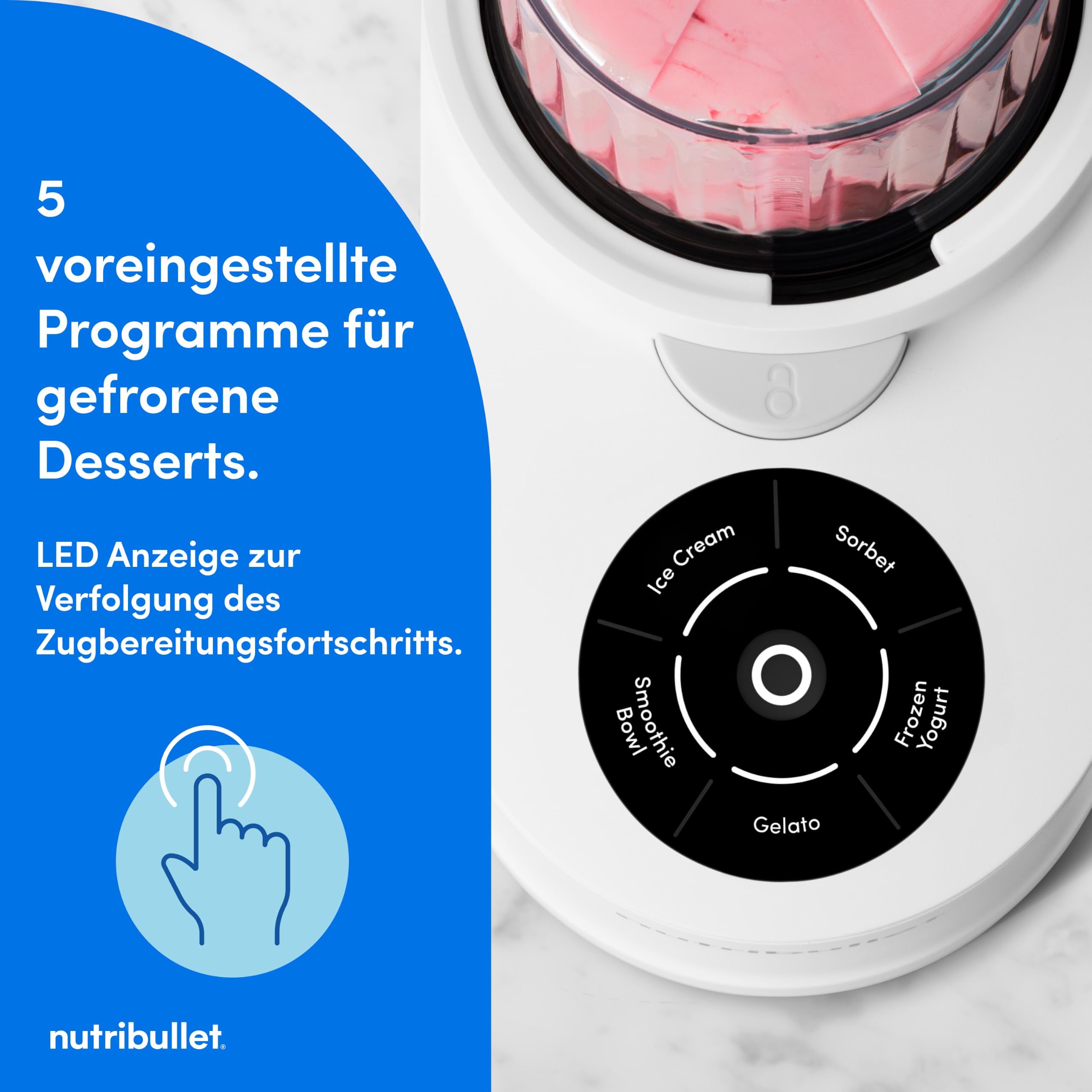 nutribullet-chill-eismaschine-wei-nbd0503w-5-programme image 6