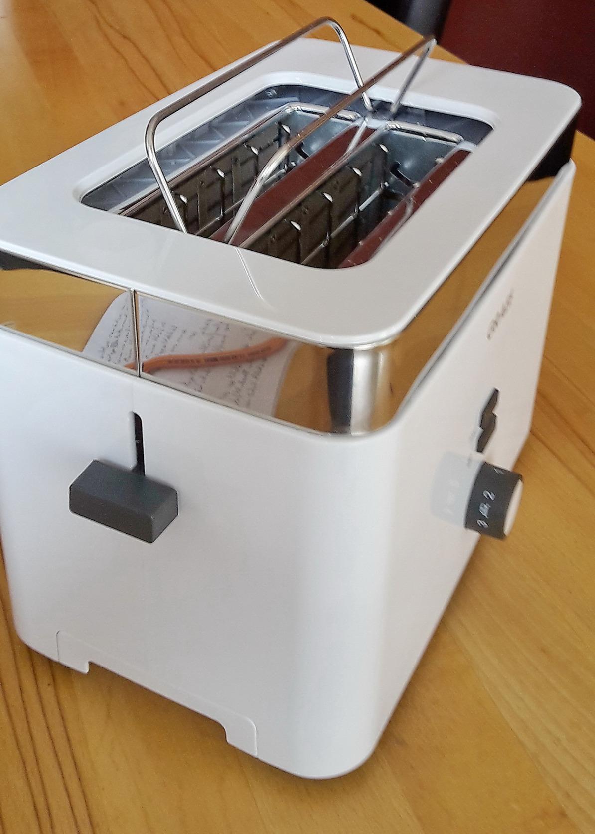 Stabiler Toaster