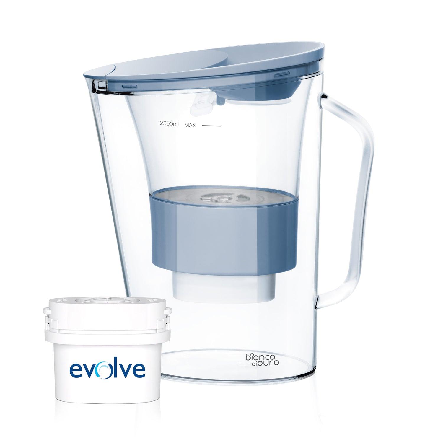 bianco-di-puro-aqualita-wasserfilterkanne-wei-kalk image 4