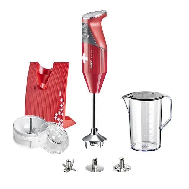 bamix-swissline-design-d-stabmixer-rot-swiss-edition-200w image 1