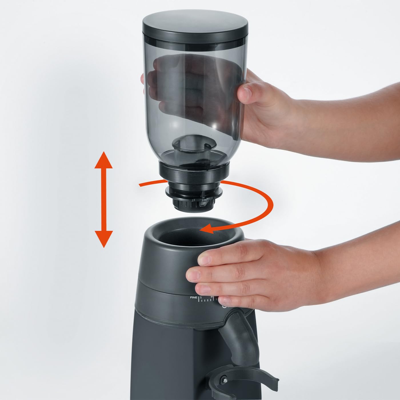 graef-style-cm702-kaffeem-hle-schwarz-250-g-24-mahlgrade image 5