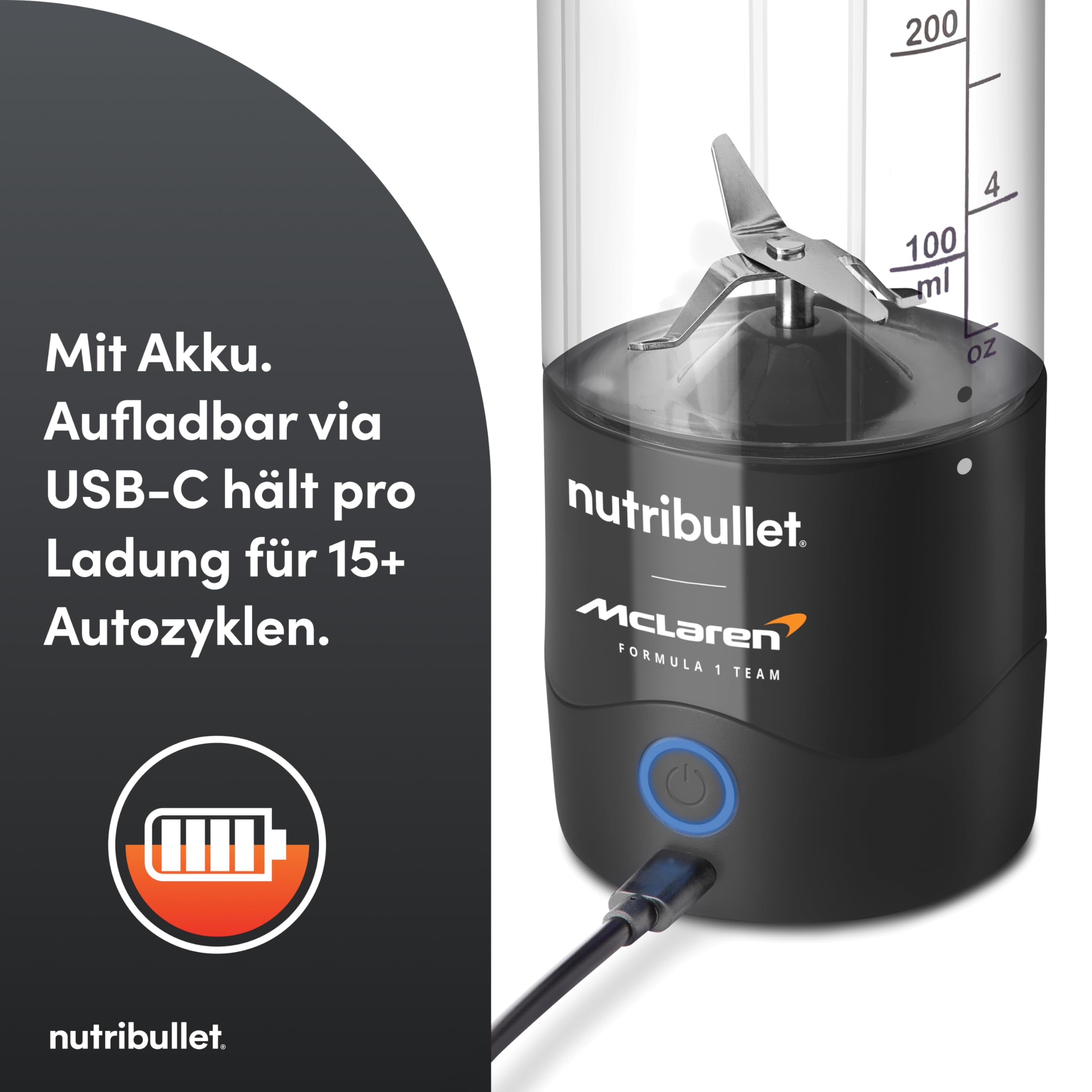 nutribullet-portable-mclaren-smoothie-maker-475-ml-grau image 5