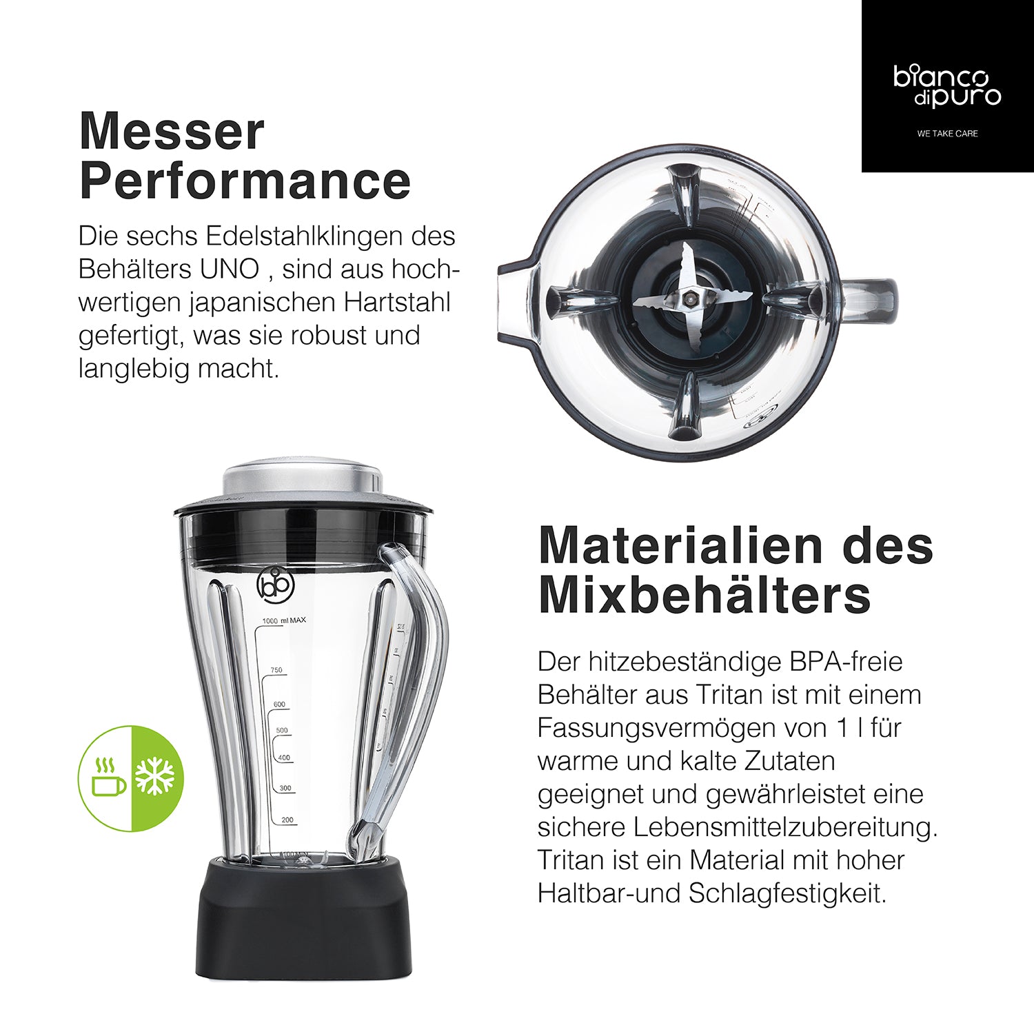 bianco-di-puro-primo-u-1-0-l-hochleistungsmixer-schwarz image 3