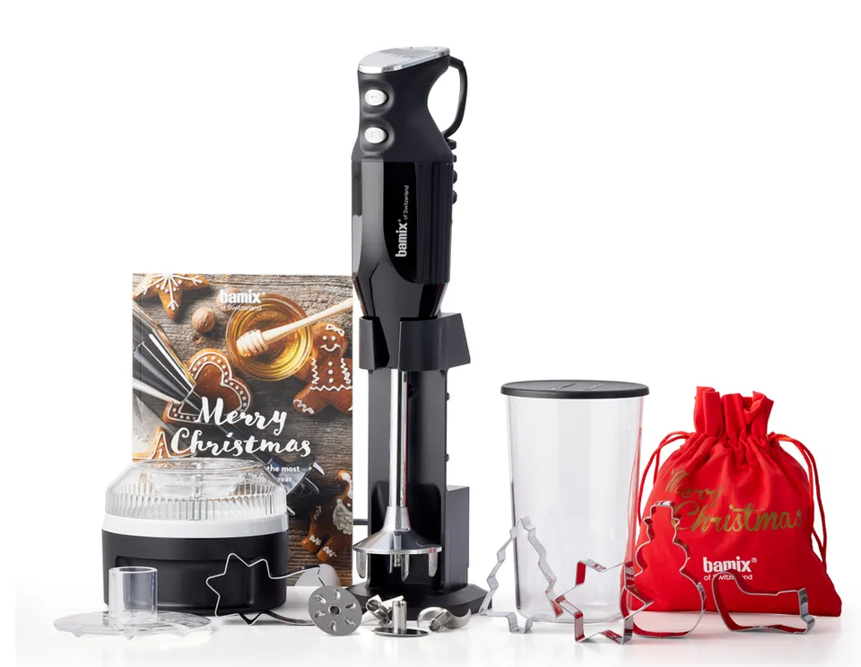 bamix-xmas-edition-stabmixer-200-w-schwarz-geschenkset image 1