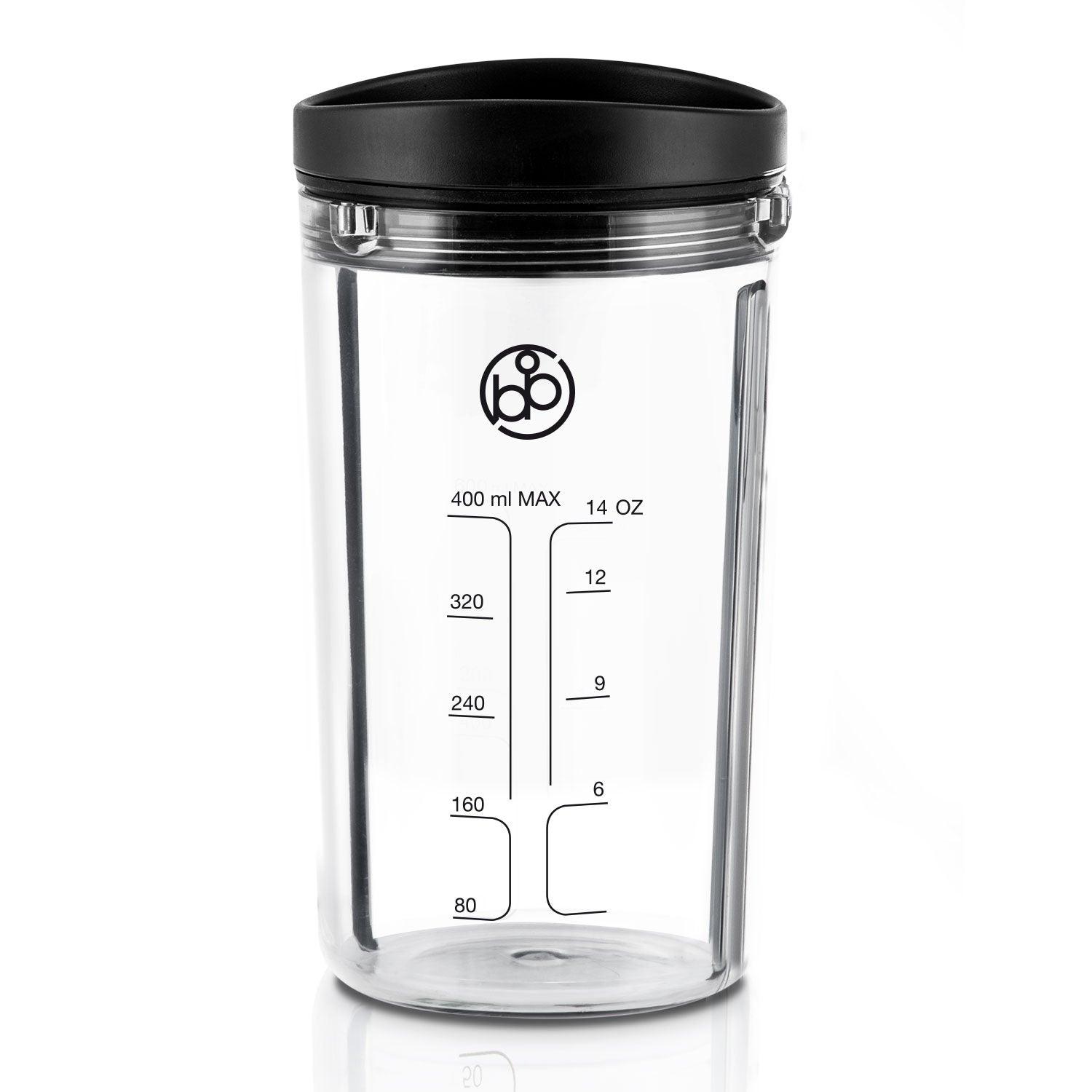 bianco-di-puro-attivo-mixbecher-400-ml-f-r-hochleistungsmixer image 1