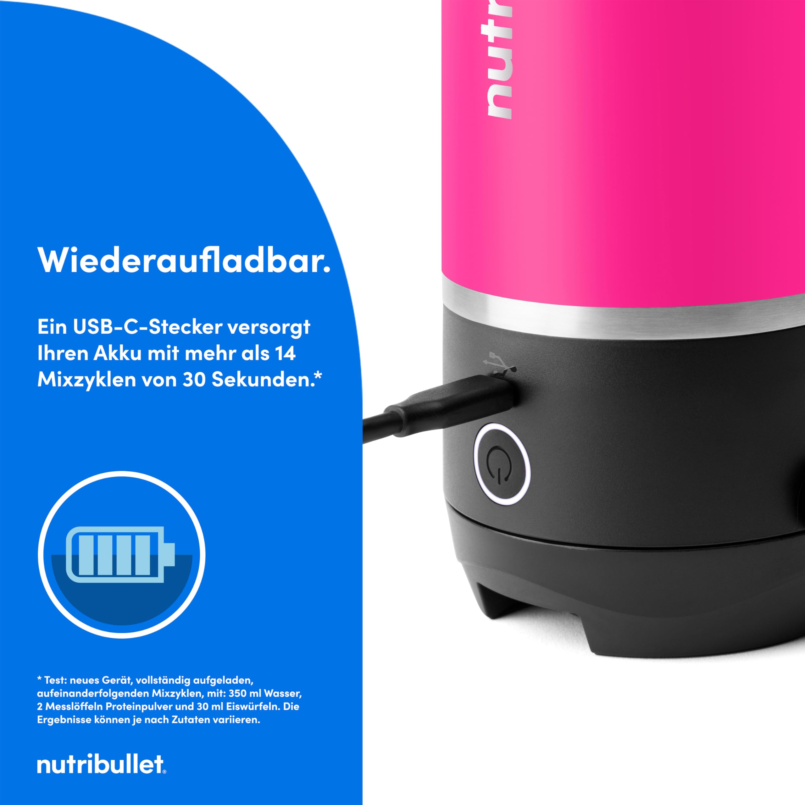 nutribullet-flip-nbp016ma-smoothie-maker-pink-590-ml image 7