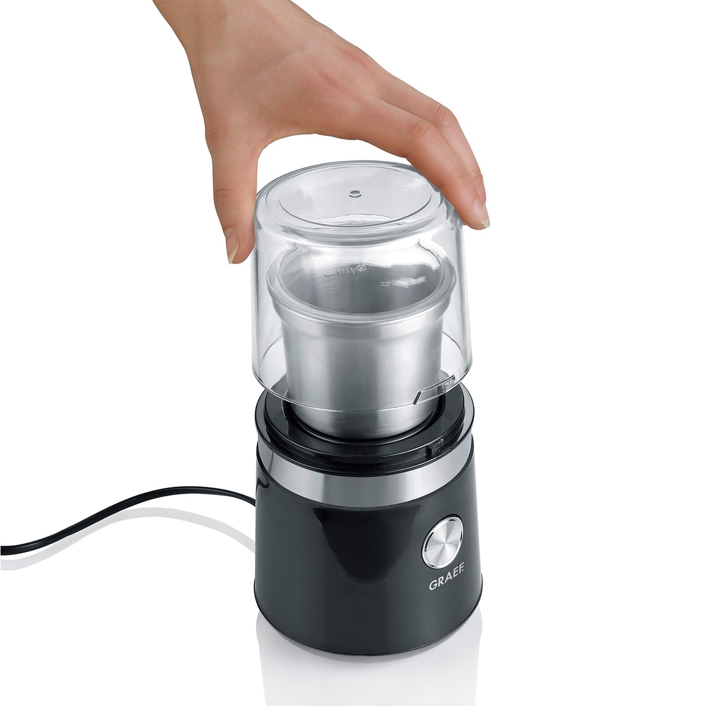 graef-style-cm102-kaffeem-hle-edelstahl-85-g-200-w image 2