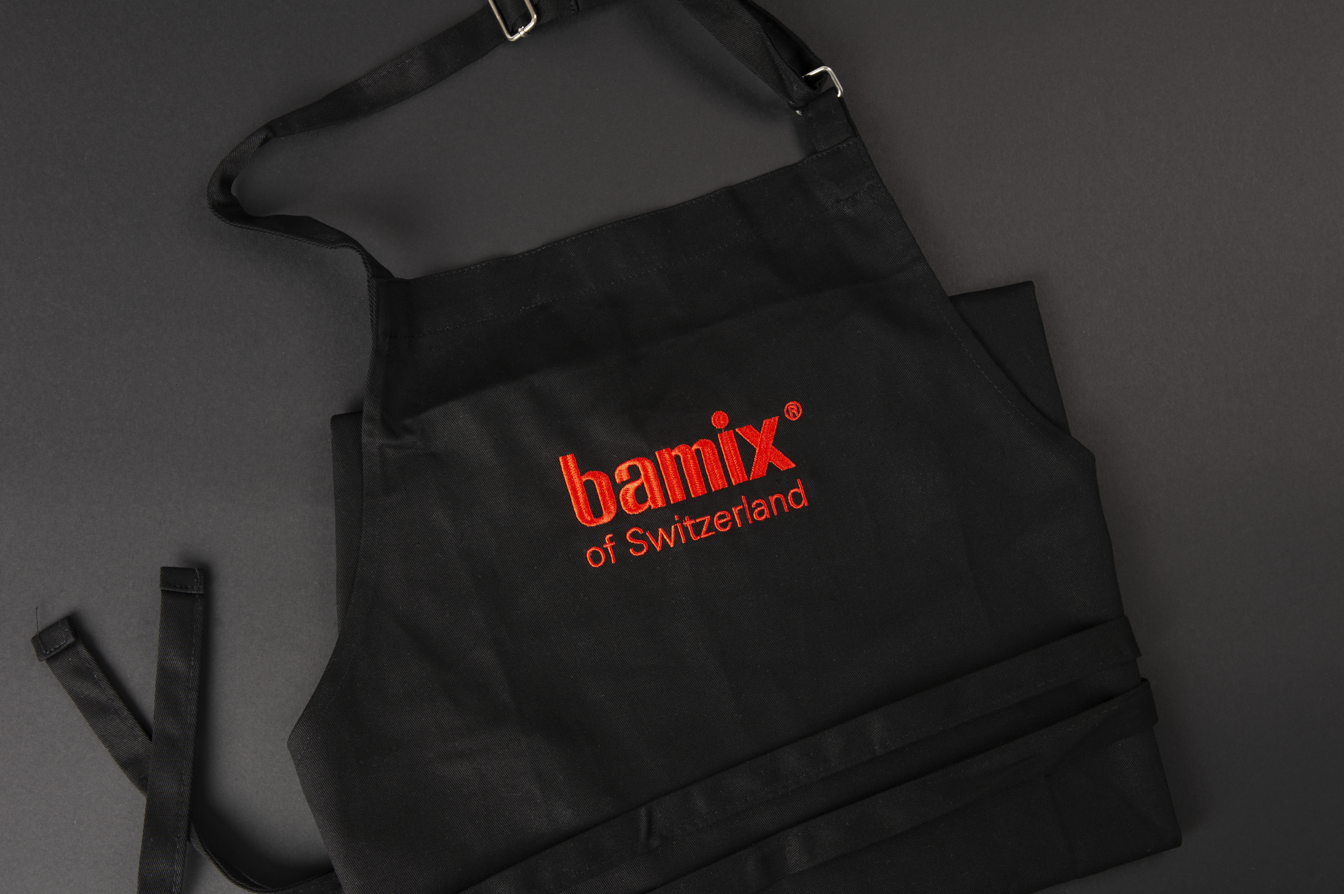 bamix-classic-kochsch-rze-baumwolle-mit-fronttasche image 3