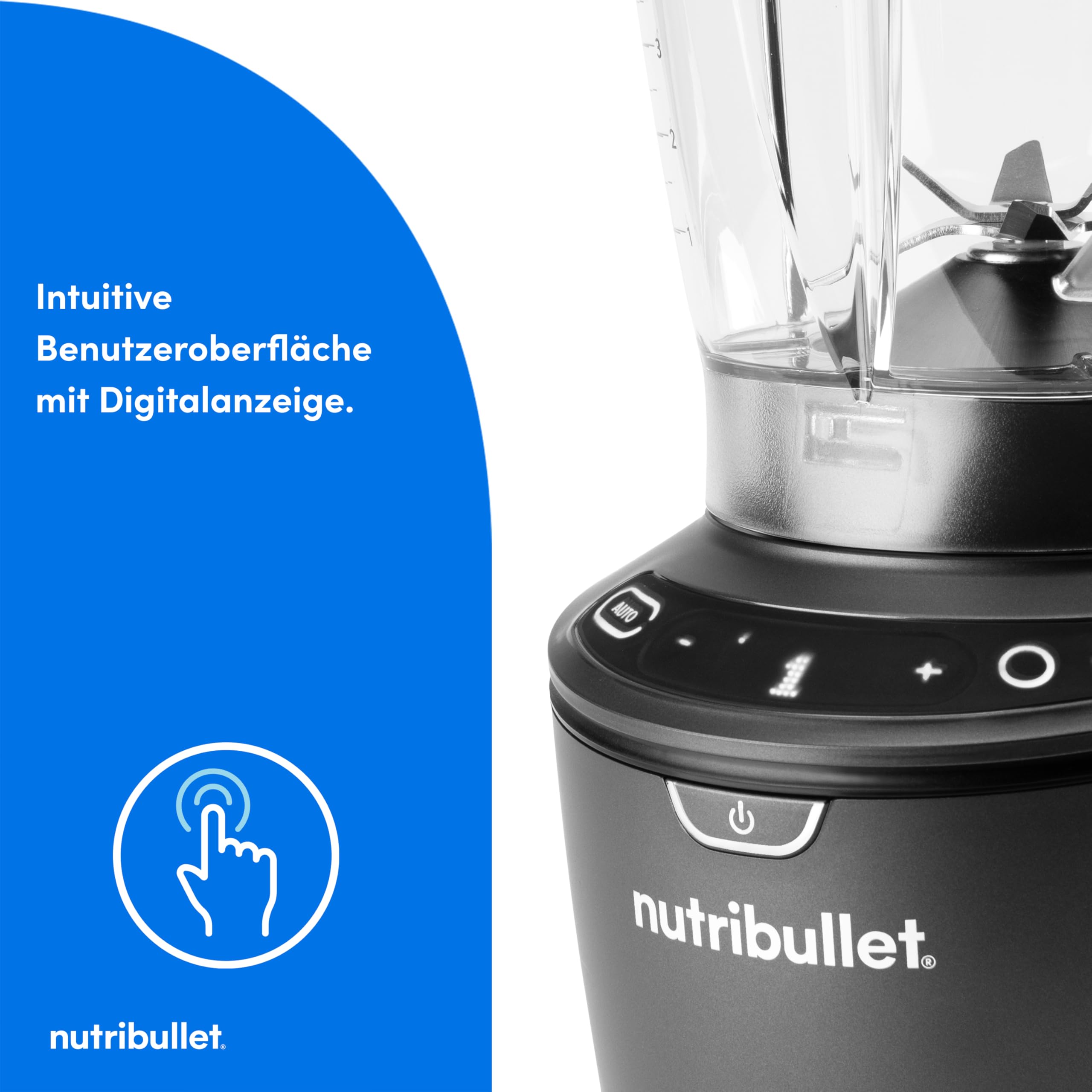 nutribullet-blender-combo-nbf550dg-standmixer-1500w-schwarz image 6