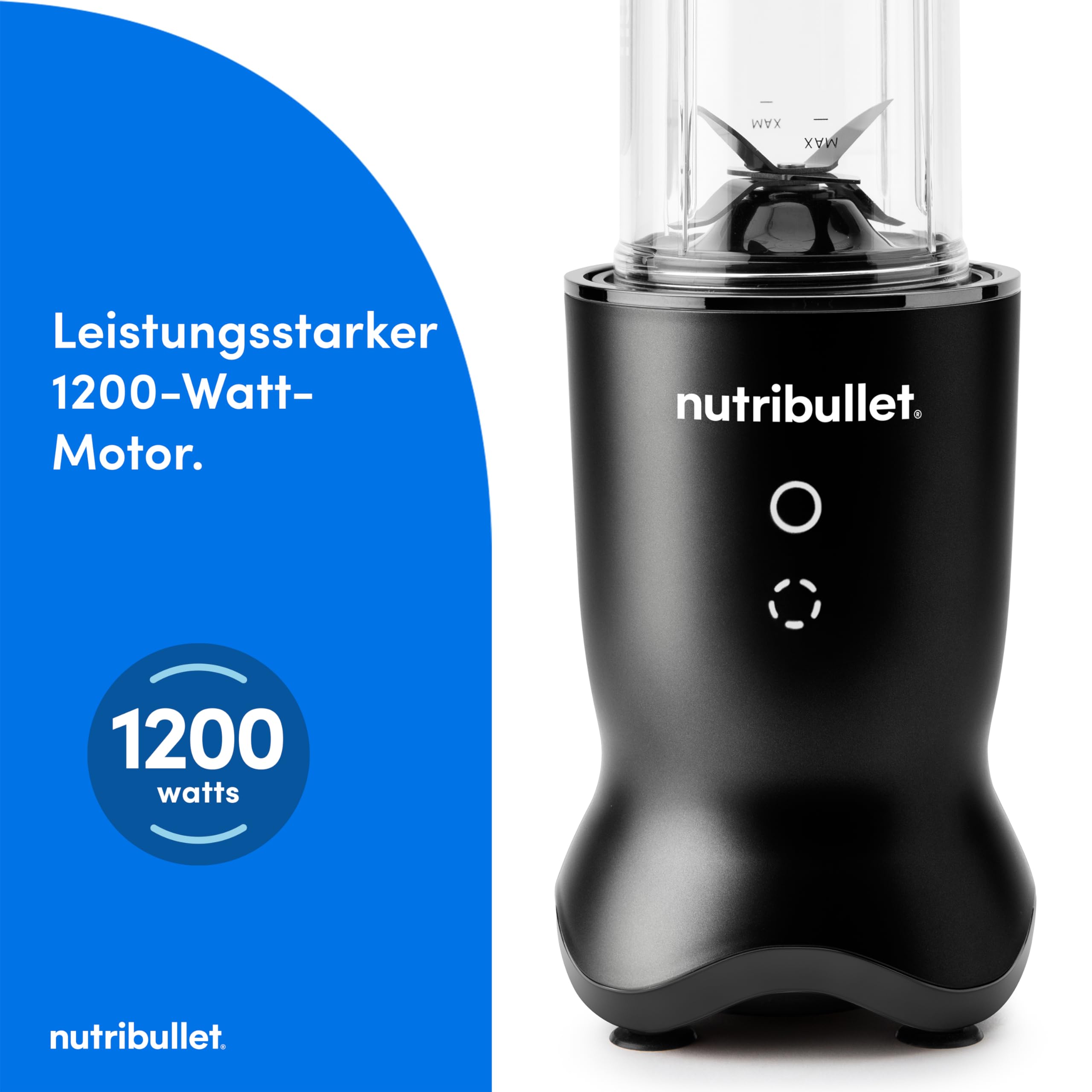 nutribullet-ultra-nb1206mb-mixer-1200w-grau-mit-to-go-becher image 5