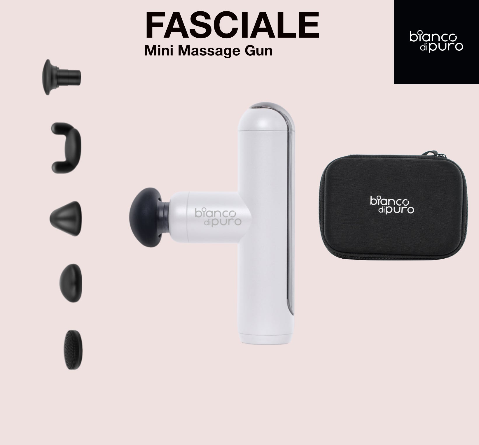 bianco-di-puro-fasciale-mini-massage-gun-massageger-t-leise image 2