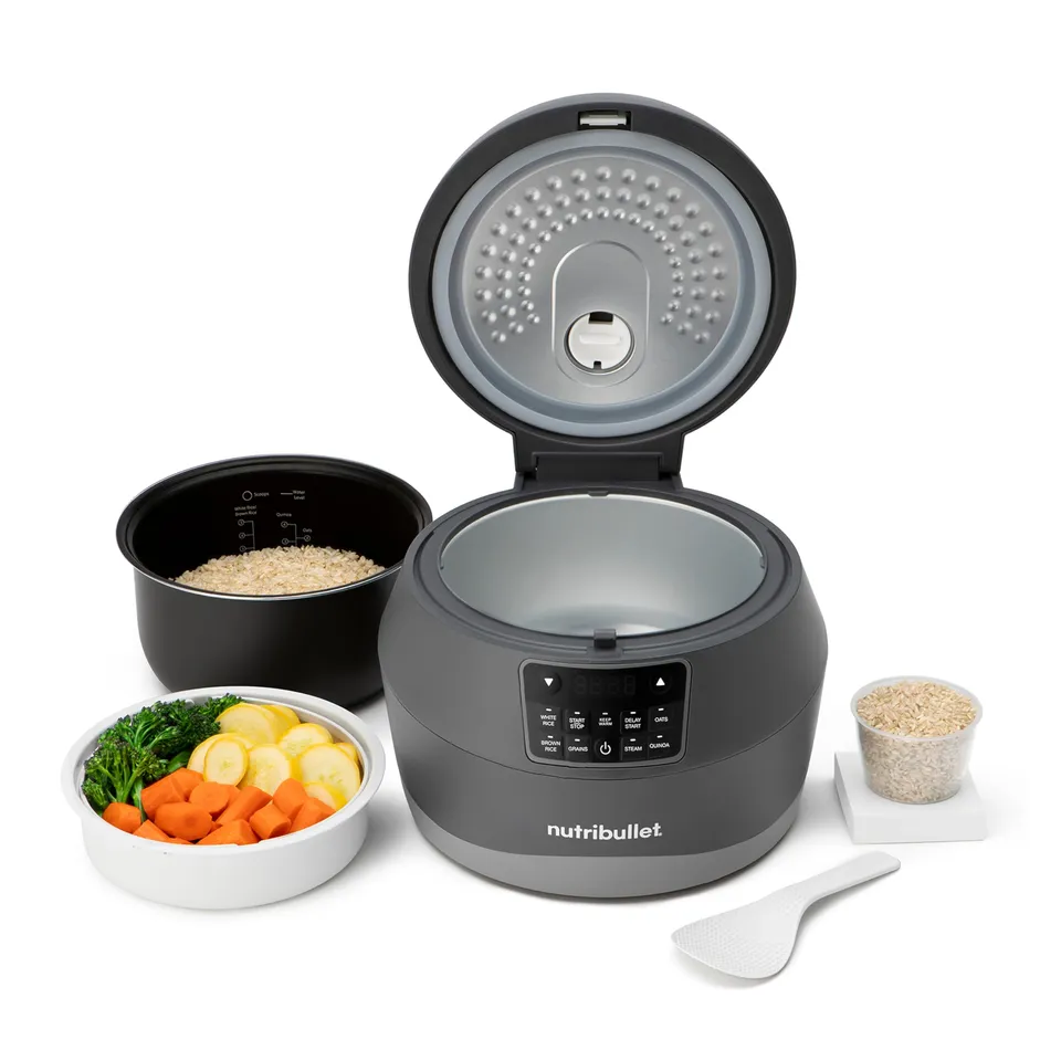 nutribullet-everygrain-cooker-reiskocher-10-tassen-grau image 1