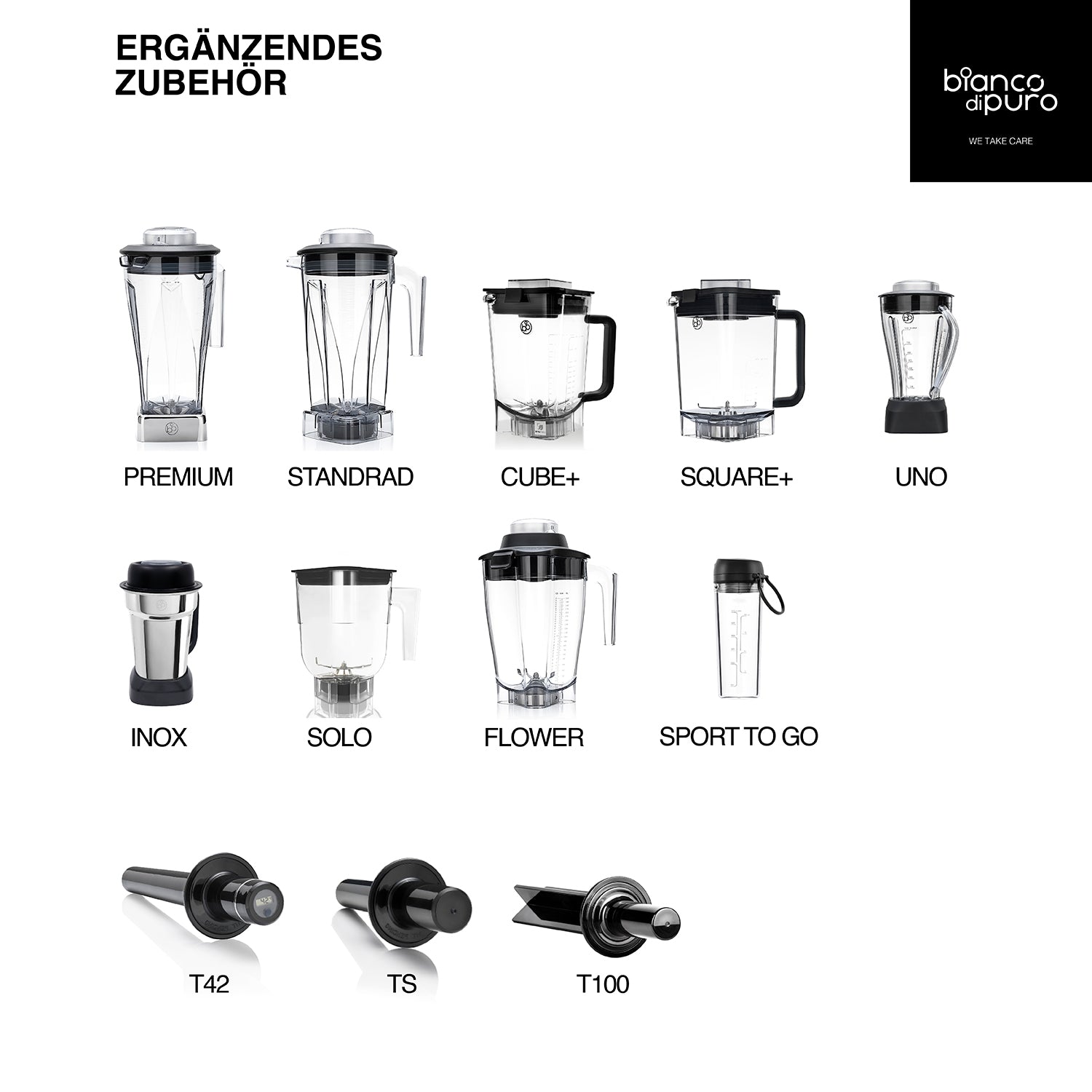 bianco-di-puro-gusto-alpha-hochleistungsmixer-mit-soundcover image 7