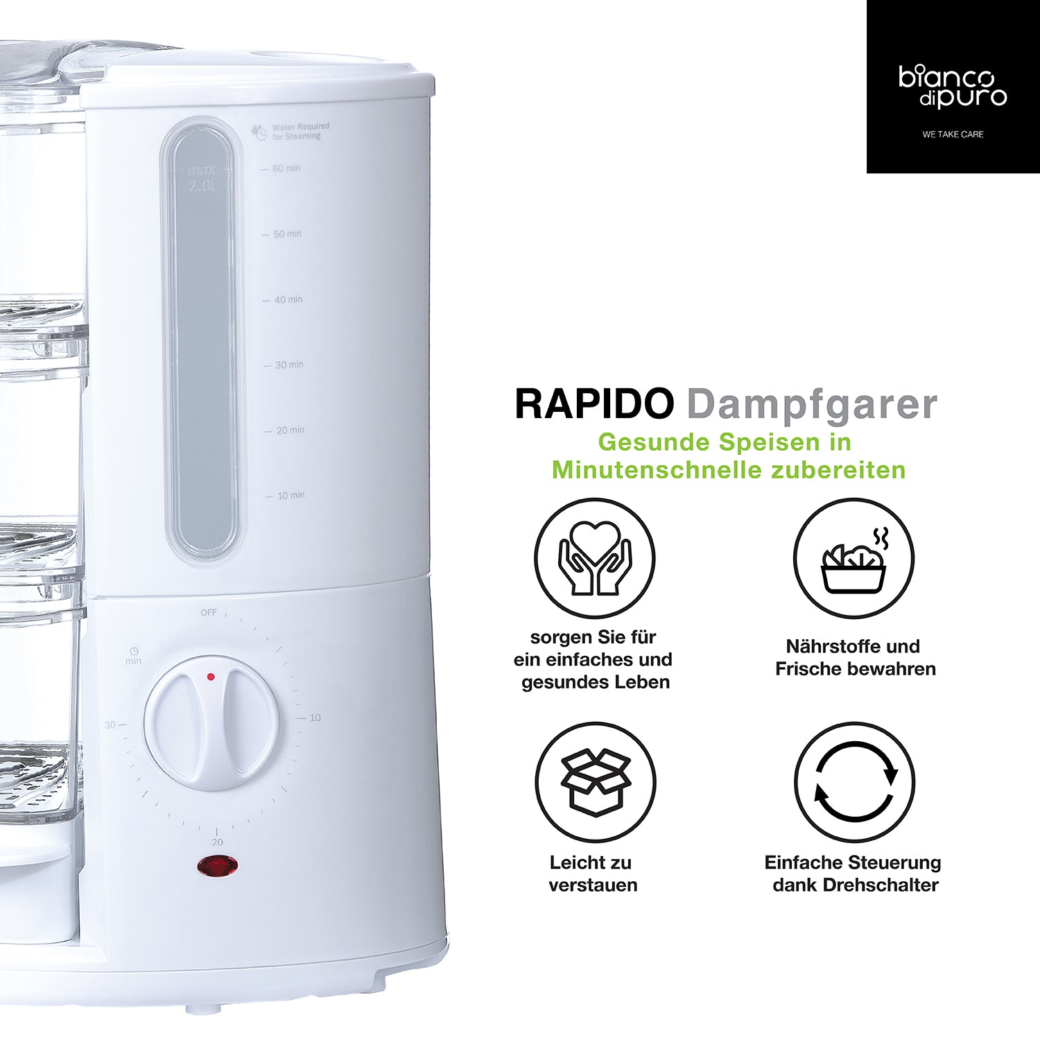 bianco-di-puro-rapido-dampfgarer-3-ebenen-strix-schnell image 2